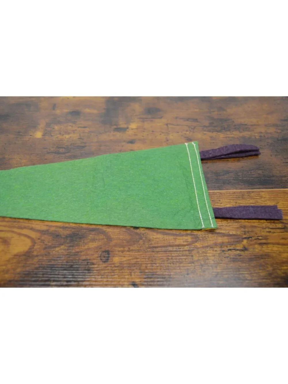 Yellowstone Park Vintage Felt Pennant Banner With Pink Bear 18 inches